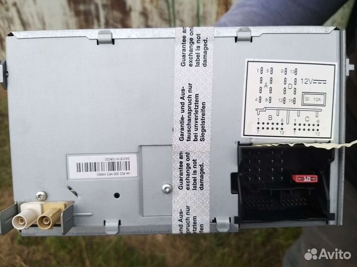 Автомагнитола volkswagen