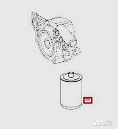 Фильтр ккпп ZF