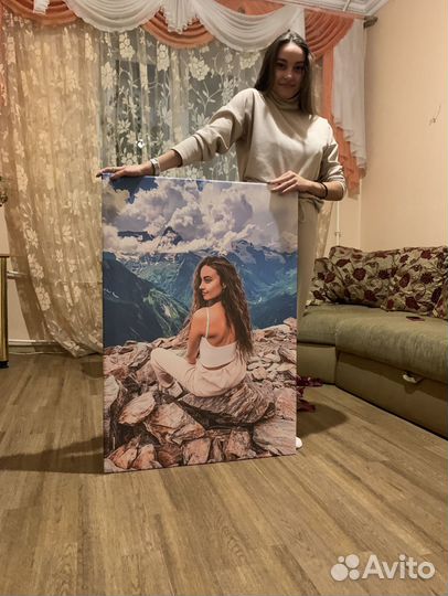 Белгород. Портрет на холсте по фото