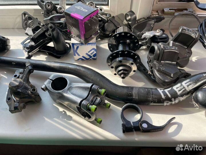Вело запчасти shimano и др