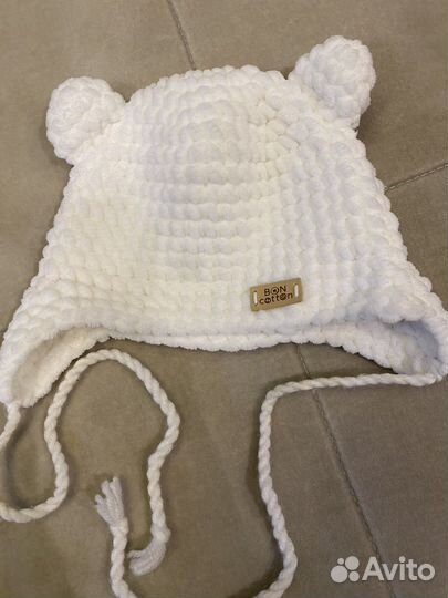 Шапка детская 0-3 мес