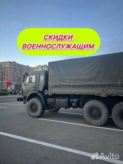 Тент на военный камаз 53501 (10т)