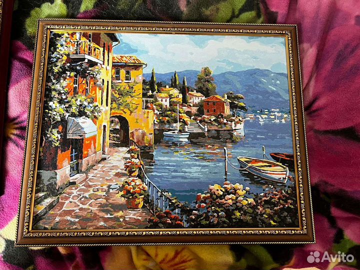 Картина акрилом на холсте