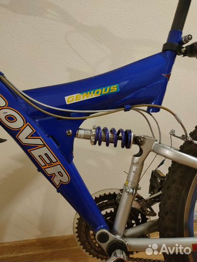 Велосипед Rover genious горный двухподвес