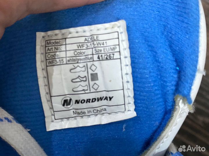 Коньки женские nordwey 41 размер