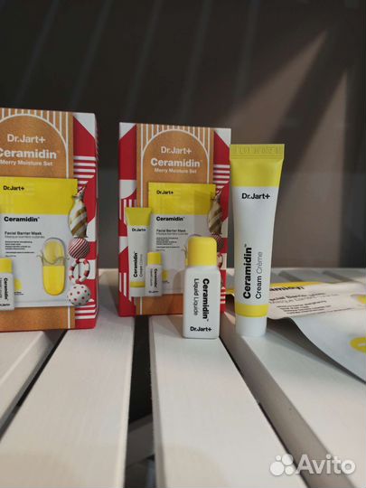 Набор Dr.Jart ceramidin крем +тонер+маска