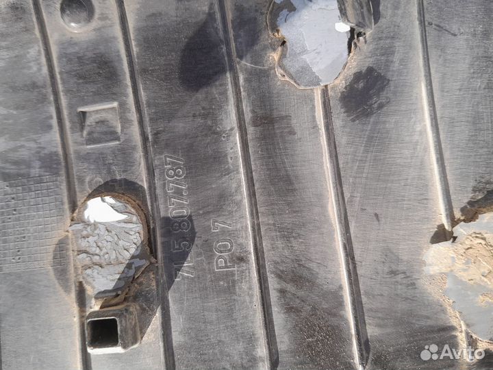 Накладка заднего бампера Porsche Cayenne 955