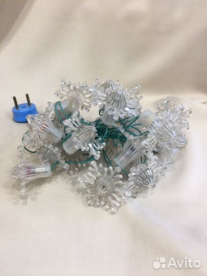 Ёлочная гирлянда СССР