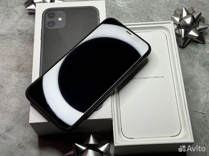 iPhone 11 128gb Акб 89 Отличный (sim+esim)