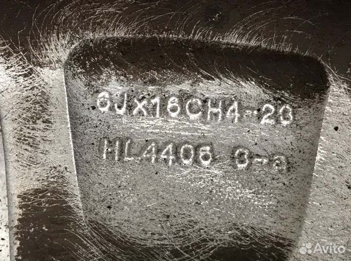 Диск литой Peugeot-Citroen C3 Picasso R16