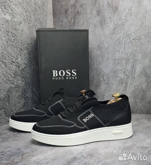 Кеды мужские boss черные