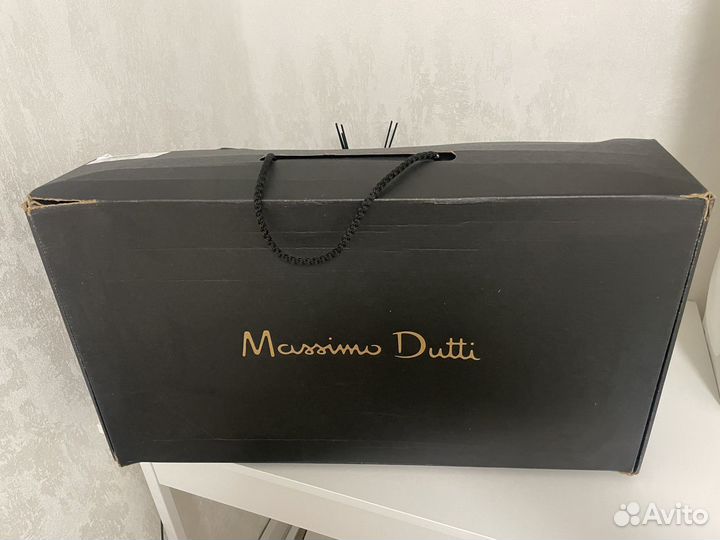 Сапоги в жокейском стиле massimo dutti