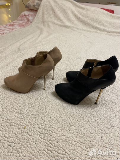 Ботильоны zara 36 37