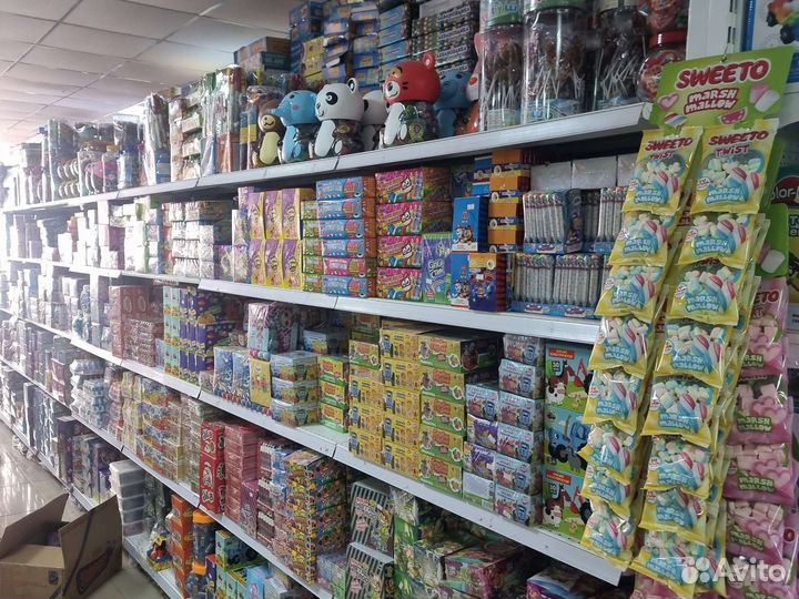 Детские сладости оптом в прикасовую зону