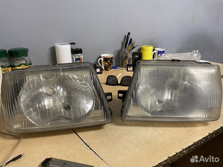 Фары mitsubishi pajero mini