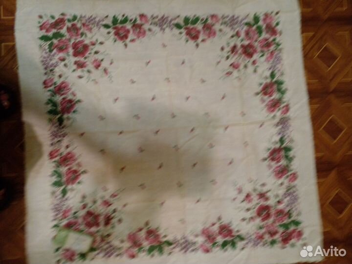 Платок павловопосадский шерстяной