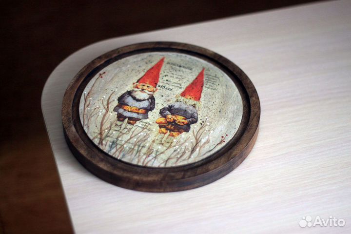 Деревянное панно 