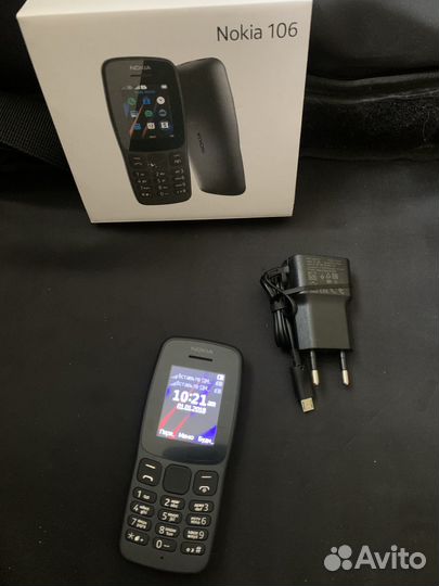 Nokia 106 Dual SIM, чёрный