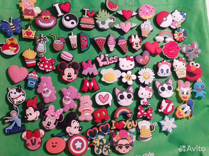 Украшения Джиббитсы для crocs флаги медицина