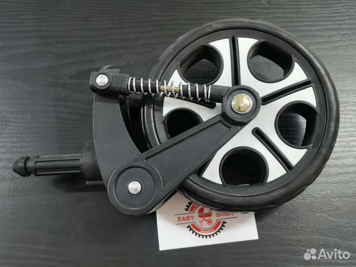 Колесо переднее с вилкой для коляски