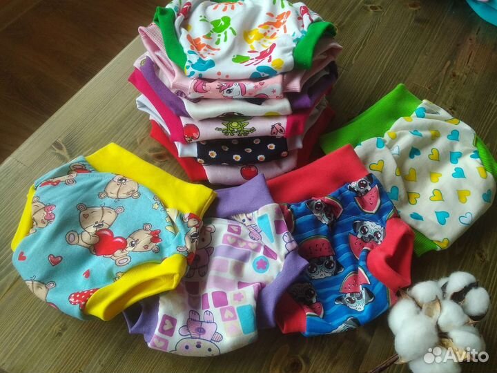 Многоразовые впитывающие трусики