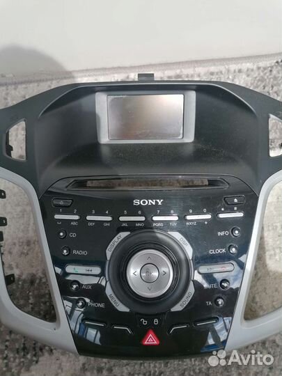 Штатная магнитола Sony на форд фокус 3 поколения