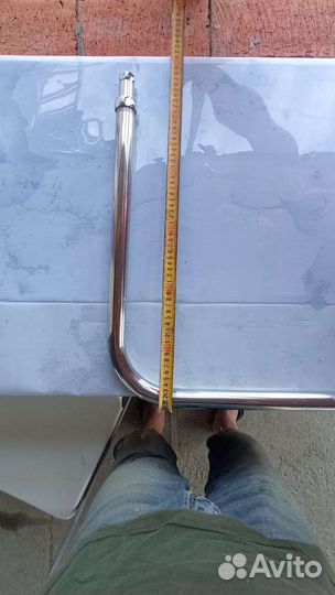 Душевой поддон акриловый, полотенцесушитель