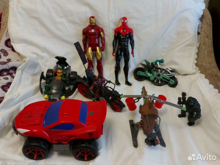 Игрушки ниндзя и супергерои