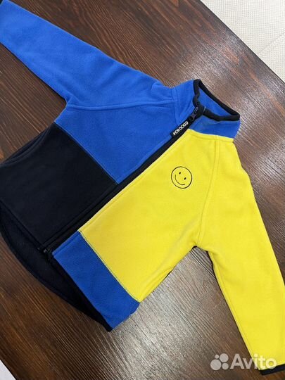 Флисовая кофта-джемпер Crockid 86р-р новая