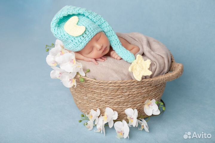 Фотосъемка новорожденного в стиле Newborn