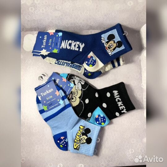 Детские носки с микки