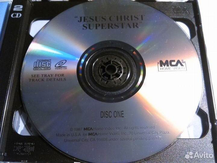 Jesus Christ Superstar - video CD-1987-MCA-USA