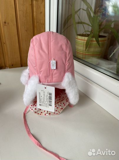Шапка зимняя для девочки 44 размер