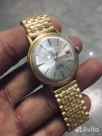 Часы Poljot DE luxe СССР