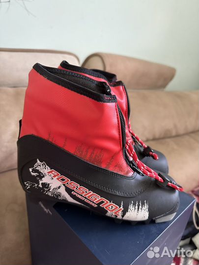 Лыжные ботинки детские rossignol 34 размер