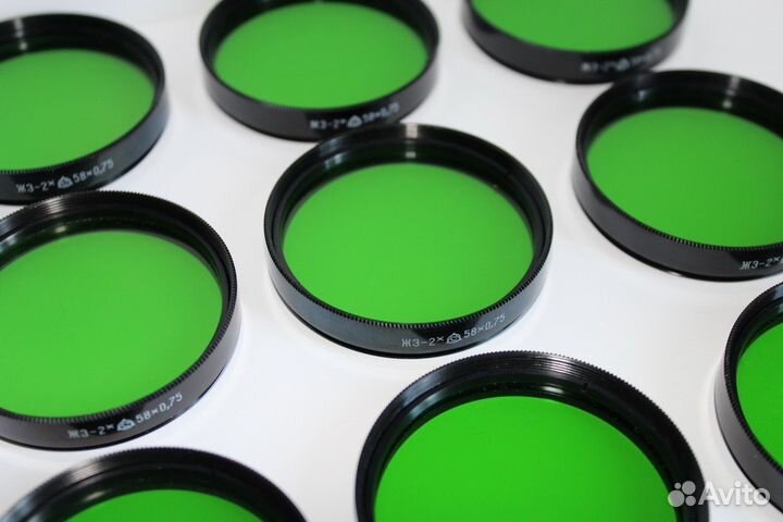 Светофильтры жз-2х 58 х 0.75