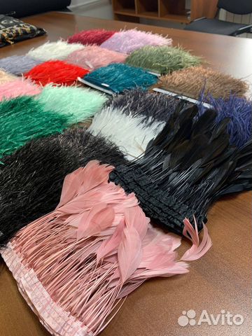 Перья страусинные турция