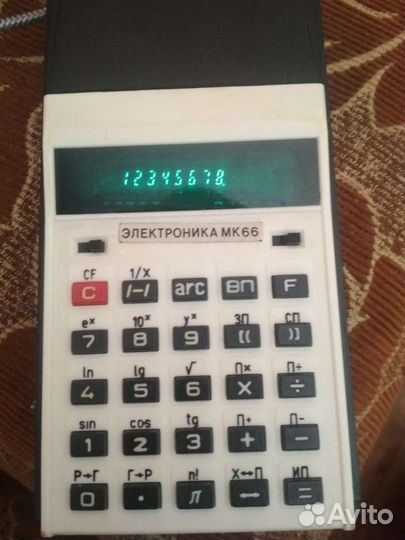 Калькулятор электроника СССР