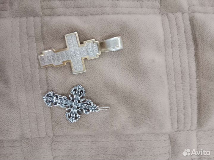 Крестик серебро