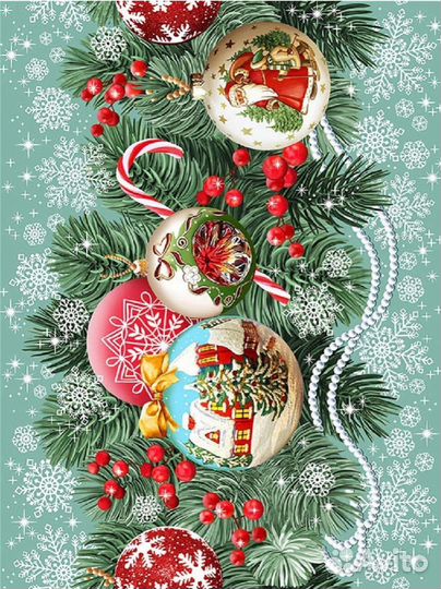 Скатерть новогодняя - дорожка