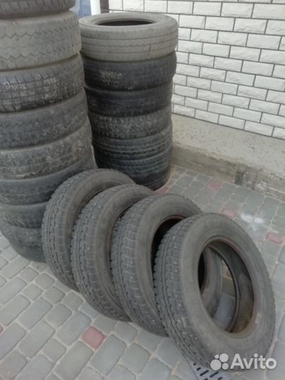 Шины бу на Газель r16