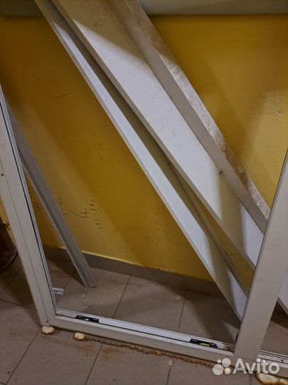 Окно балконное пвх бу