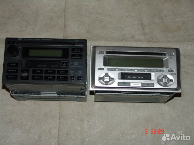 Две автомагнитолы, 2 Din