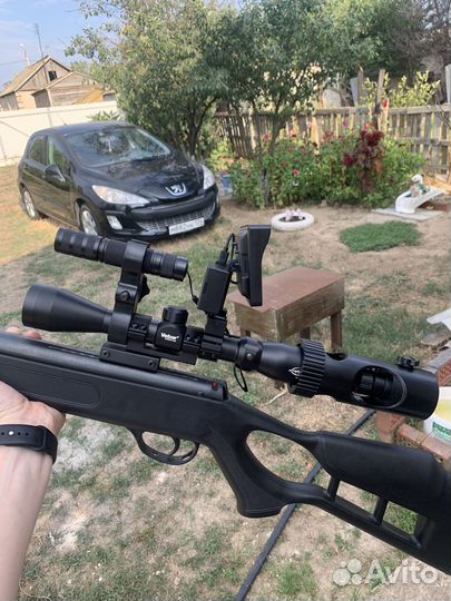 Насадка на оптический прицел день ночь