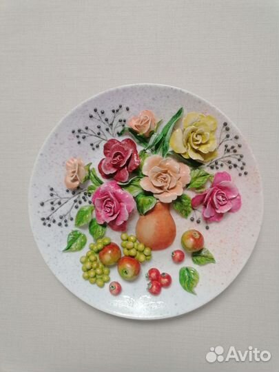Тарелка декоративная