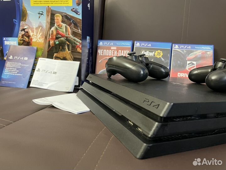 Sony PS4 PRO 1tb Новая Много Игр