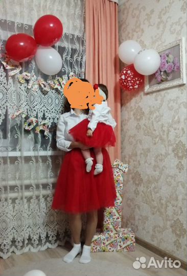 Костюм мама дочка