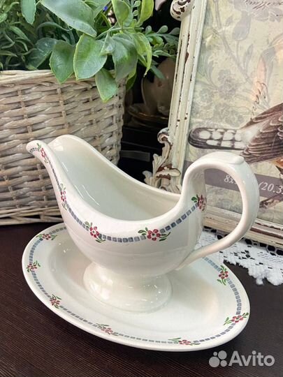 Антикварный соусник от Villeroy&Boch Dresden
