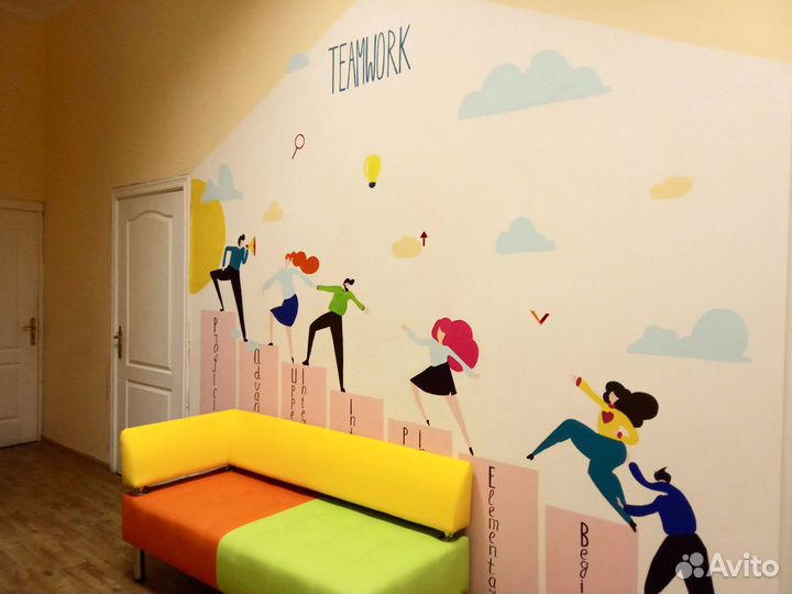 Роспись стен, художественные услуги