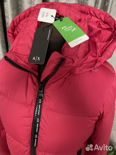 Armani exchange пуховик xs